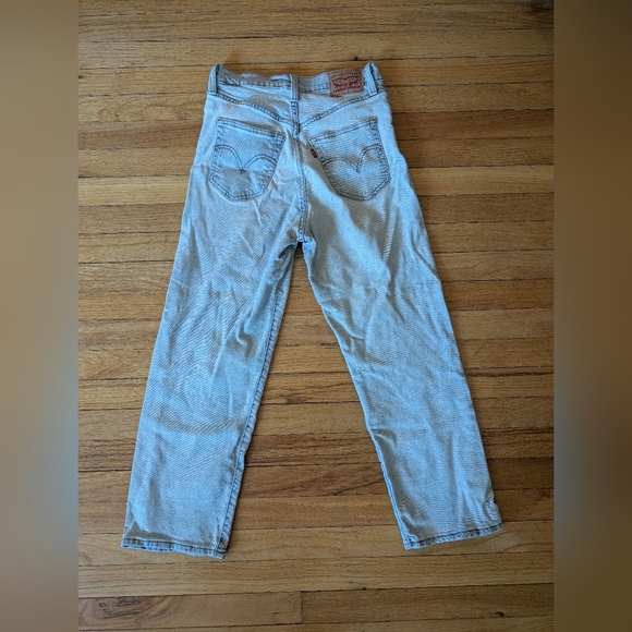 Levi's Ribcage Straight jeans, sz 28 - Picture 2 of 4